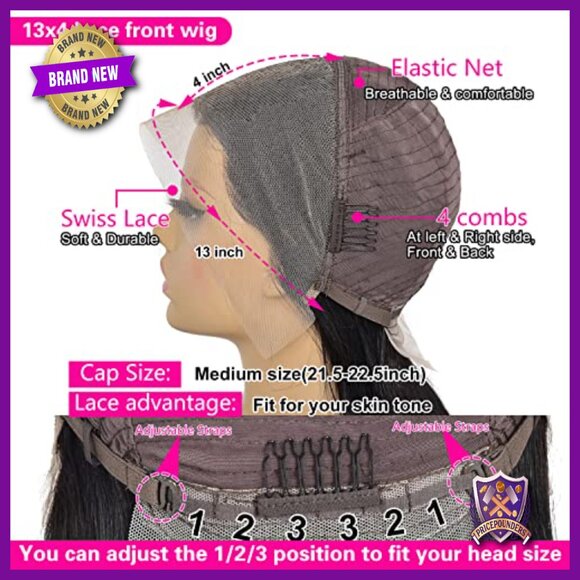 13x4 Lace Front Bob Wig Human Hair 180% Density Pre Plucked Baby Hair main image 6